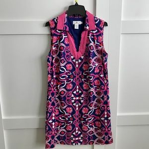 Vineyard Vines Size 6 Shell Scarf Tunic Dress